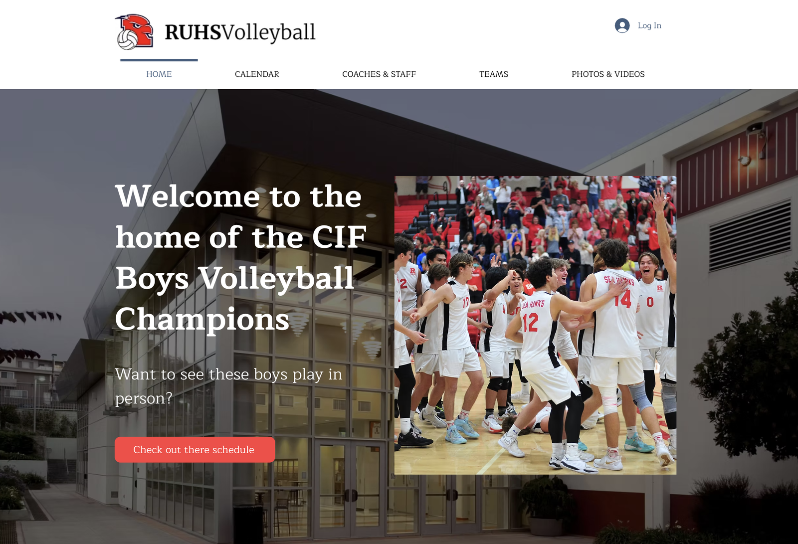 RUHS Boys Volleyball